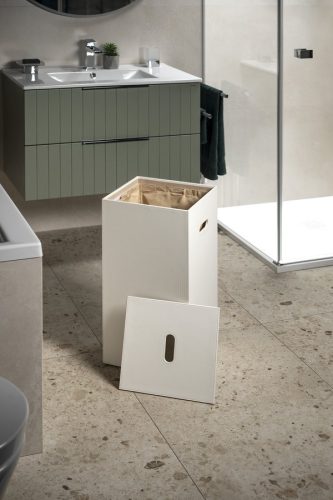 Szemetes, Sapho Luxury szemetes 30x61,8x30 cm, fehér 103602