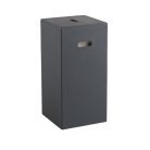 Szemetes, Sapho Luxury szemetes 30x61,8x30 cm, fekete 103614