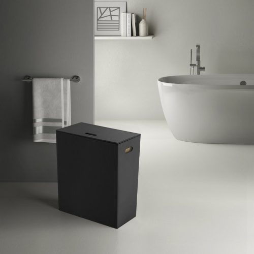 Szemetes, Sapho Luxury szemetes 49,5x61,8x29 cm, fekete 103714