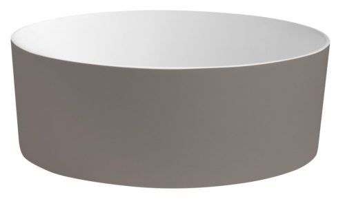 Mosdó, Sapho Thin pultra szerelhető rockstone mosdó, 38 cm, agila/matt fehér WN548-43