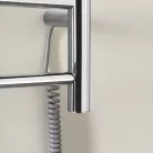 Egyenes radiátor,Sapho Redondo elektromos törölközőszárító 50x90 cm,75 W, inox ER220V