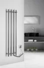 Egyenes radiátor, Sapho Papinado elektromos törölközőszárító 26,3x120 cm, 85 W, króm ER750