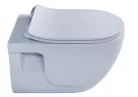 WC, Sapho Brilla Rimless fali wc 35,5x53cm, matt kék 100614-107