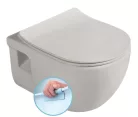 WC, Sapho Brilla Rimless fali wc 35,5x53cm, matt latte 100614-114
