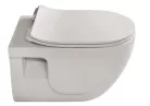 WC, Sapho Brilla Rimless fali wc 35,5x53cm, matt latte 100614-114