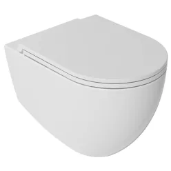   WC, Sapho Isvea Infinity Rimless fali wc 36,5x53 cm, fehér 10NF02004