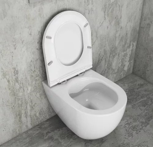 WC, Sapho Isvea Infinity Rimless fali wc 36,5x53 cm, fehér 10NF02004