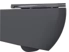 WC, Sapho Isvea Infinity Rimless fali wc 36,5x53 cm, antracit 10NF02004-2C