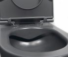 WC, Sapho Isvea Infinity Rimless fali wc 36,5x53 cm, antracit 10NF02004-2C