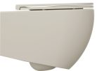 WC, Sapho Isvea Infinity Rimless fali wc 36,5x53 cm, elefántcsont 10NF02004-2K