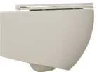 WC, Sapho Isvea Infinity Rimless fali wc 36,5x53 cm, elefántcsont 10NF02004-2K