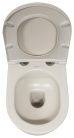 WC, Sapho Isvea Infinity Rimless fali wc 36,5x53 cm, elefántcsont 10NF02004-2K