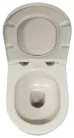 WC, Sapho Isvea Infinity Rimless fali wc 36,5x53 cm, elefántcsont 10NF02004-2K