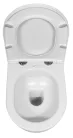 WC, Sapho Isvea Infinity Rimless fali wc 36,5x53 cm, matt fehér 10NF02004-2L