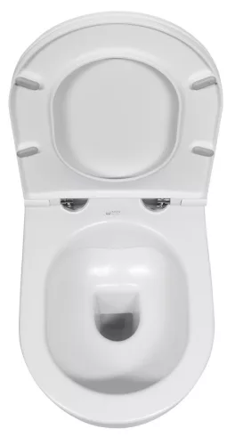 WC, Sapho Isvea Infinity Rimless fali wc 36,5x53 cm, matt fehér 10NF02004-2L