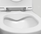 WC, Sapho Isvea Infinity Rimless fali wc 36,5x53 cm, matt fehér 10NF02004-2L