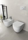 WC, Sapho Isvea Infinity Rimless fali wc 36,5x53 cm, matt fehér 10NF02004-2L