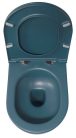 WC, Sapho Isvea Infinity Rimless fali wc 36,5x53 cm, benzin zöld 10NF02004-2P