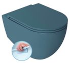 WC, Sapho Isvea Infinity Rimless fali wc 36,5x53 cm, benzin zöld 10NF02004-2P