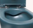 WC, Sapho Isvea Infinity Rimless fali wc 36,5x53 cm, benzin zöld 10NF02004-2P