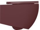 WC, Sapho Isvea Infinity Rimless fali wc 36,5x53 cm, gesztenyevörös 10NF02004-2R