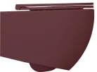 WC, Sapho Isvea Infinity Rimless fali wc 36,5x53 cm, gesztenyevörös 10NF02004-2R