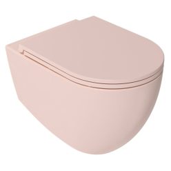   WC, Sapho Isvea Infinity Rimless fali wc 36,5x53 cm, matt lazac 10NF02004-2S