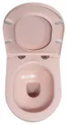 WC, Sapho Isvea Infinity Rimless fali wc 36,5x53 cm, matt lazac 10NF02004-2S