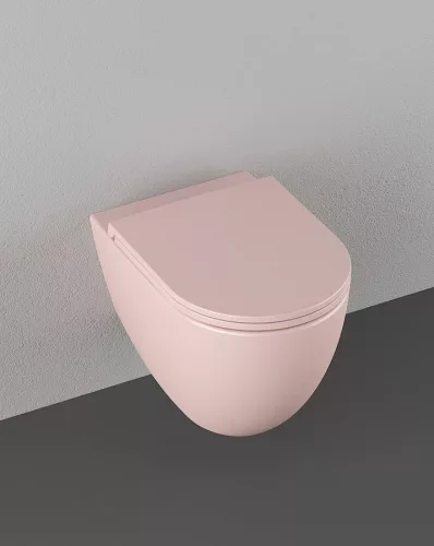 WC, Sapho Isvea Infinity Rimless fali wc 36,5x53 cm, matt lazac 10NF02004-2S