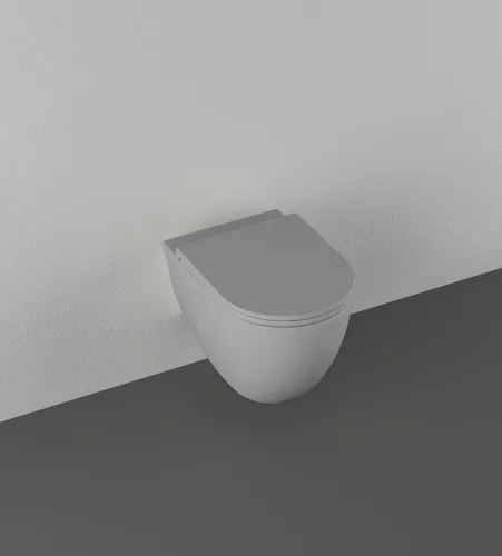 WC, Sapho Isvea Infinity Rimless fali wc 36,5x53 cm, szürke 10NF02004-2V