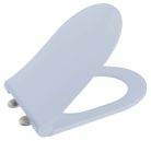 WC tető, Sapho Avva slim wc ülőke, soft-close, matt kék 100787-107
