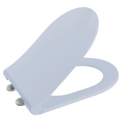   WC tető, Sapho Avva slim wc ülőke, soft-close, matt kék 100787-107