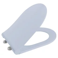   WC tető, Sapho Avva slim wc ülőke, soft-close, matt kék 100787-107