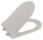 WC tető, Sapho Avva slim wc ülőke, soft-close, matt latte 100787-114
