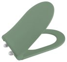 WC tető, Sapho Avva slim wc ülőke, soft-close, matt zöld 100787-128