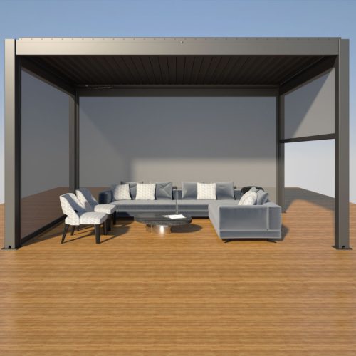 Pergola, Wellis MotionFlex 600x400 Bioklimatikus Pergola WB00575