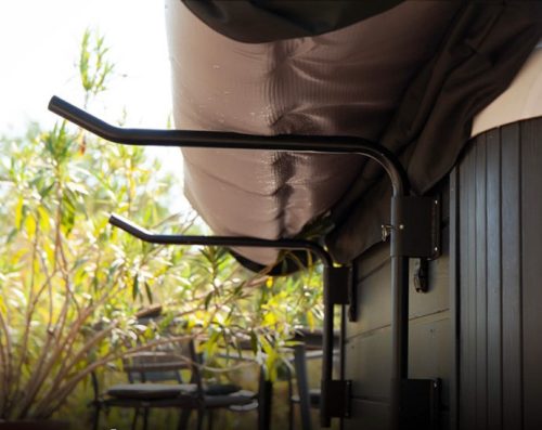 Medence kiegészítő, Wellis Rollcover tető tartó konzol WT00292