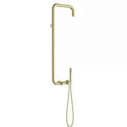   Zuhanyszett, Deante Silia zuhanyszett zuhany csapteleppel, szálcsiszolt arany NQS_R4XM