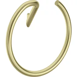   Törölközőtartó, Deante Silia törölköző akasztó, fali, kerek, szálcsiszolt arany ADI_R611