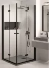 Zuhanytálca, Deante Correo szögletes, gránit zuhanytálca, metálszürke 90x90 KQR_S41B