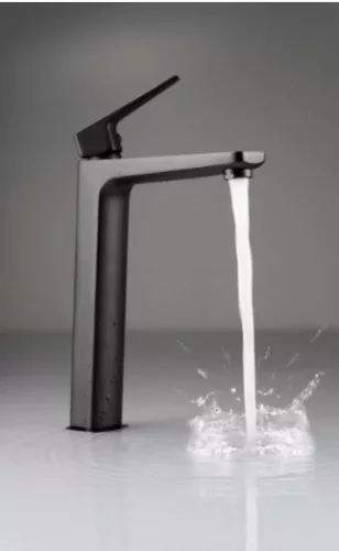 Mosdó csaptelep, Deante Blur magas mosdó csaptelep, fekete BQL_N20K