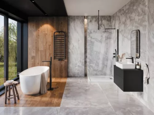 Mosdó csaptelep, Deante Blur magas mosdó csaptelep, fekete BQL_N20K