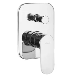   Falba süllyesztett csaptelep, Deante Alpinia zuhany csaptelep zuhanyváltóval, króm BGA_044P