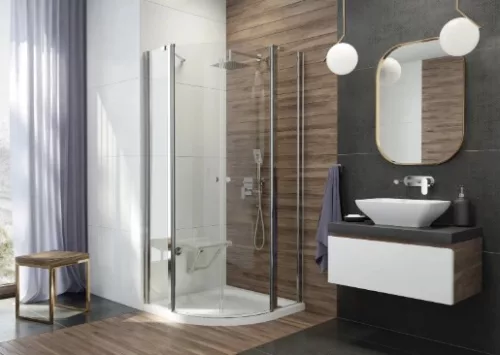 Falba süllyesztett csaptelep, Deante Alpinia zuhany csaptelep zuhanyváltóval, króm BGA_044P