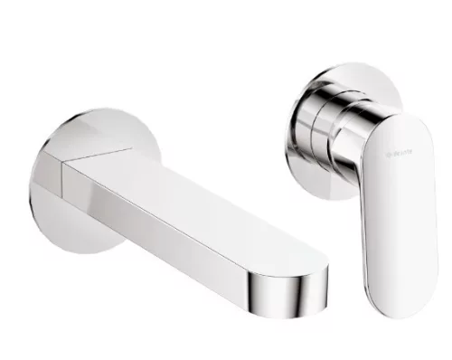 Falba süllyesztett csaptelep, Deante Alpinia mosdó csaptelep, 2 lyukas, króm BGA_055L