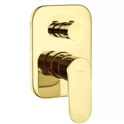   Falba süllyesztett csaptelep, Deante Alpinia zuhany csaptelep zuhanyváltóval, arany BGA_Z44P