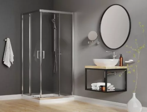 Falba süllyesztett csaptelep, Deante Arnika zuhany csaptelep,zuhanyváltó nélkül, króm BQA_044L