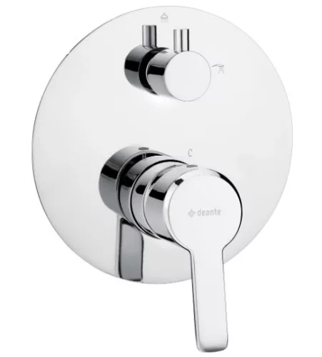 Falba süllyesztett csaptelep, Deante Arnika zuhany csaptelep,zuhanyváltóval, króm BQA_044P