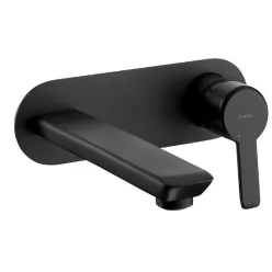   Falba süllyesztett csaptelep, Deante Arnika mosdó csaptelep, fekete BQA_N54L