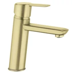   Mosdó csaptelep, Deante Arnika mosdó csaptelep, szálcsiszolt arany BQA_R20M